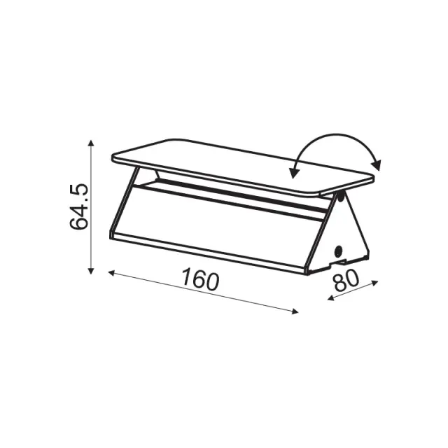 PYRAMID-ΦΩΤΙΣΤΙΚΟ ΕΠΙΤΟΙΧΟ ΛΕΥΚΟ ΑΛΟΥΜΙΝΙΟΥ LED SMD 5W 3000K 450LM IP20 16X8X5,5CM / ZD80645LEDWH 2