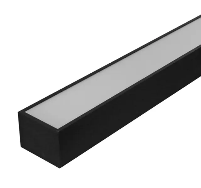 ΦΩΤΙΣΤΙΚΟ LED ΑΛΟΥΜΙΝ.ΓΡΑΜΜΙΚΟ 36W 230V 3000K 120cm ΜΑΥΡΟ