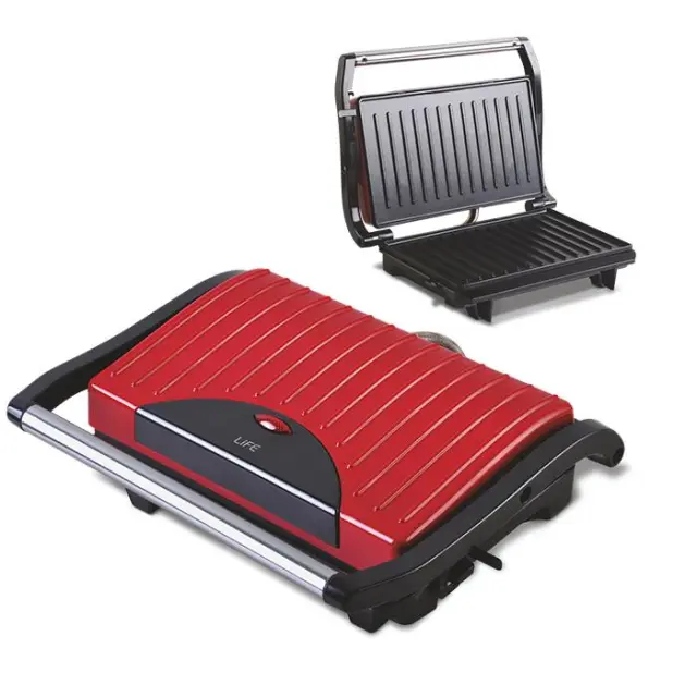 Τοστιέρα με grill πλάκες, 700W.