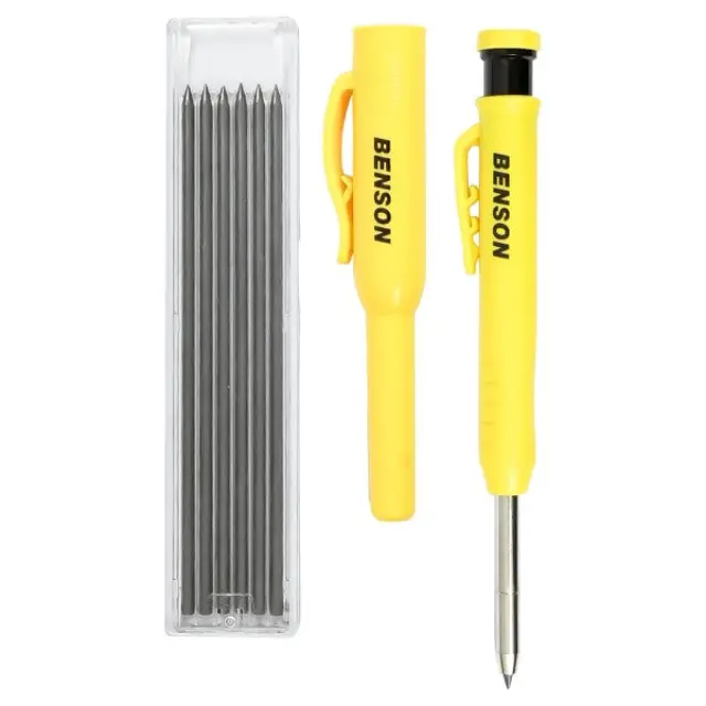 Deep hole marker with holder