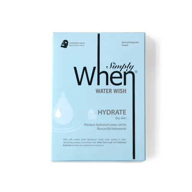 Simply When Water Wish Hydrate Mask 23ml