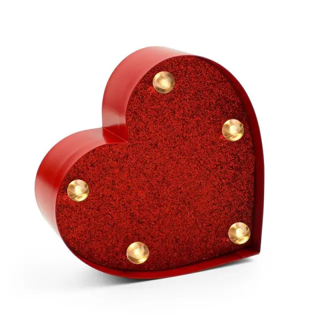 Legami - Μίνι διακοσμητικά φωτάκια Decorative Lights - Glitter Heart