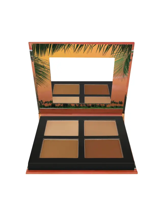 Honolulu Silhouette Bronze and Contour Palette W7 2
