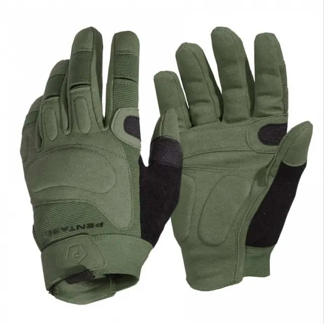 Pentagon Karia Gloves-Γάντια για Τακτική-Υπηρεσιακή Χρήση - 06-Χακί-Olive Green
