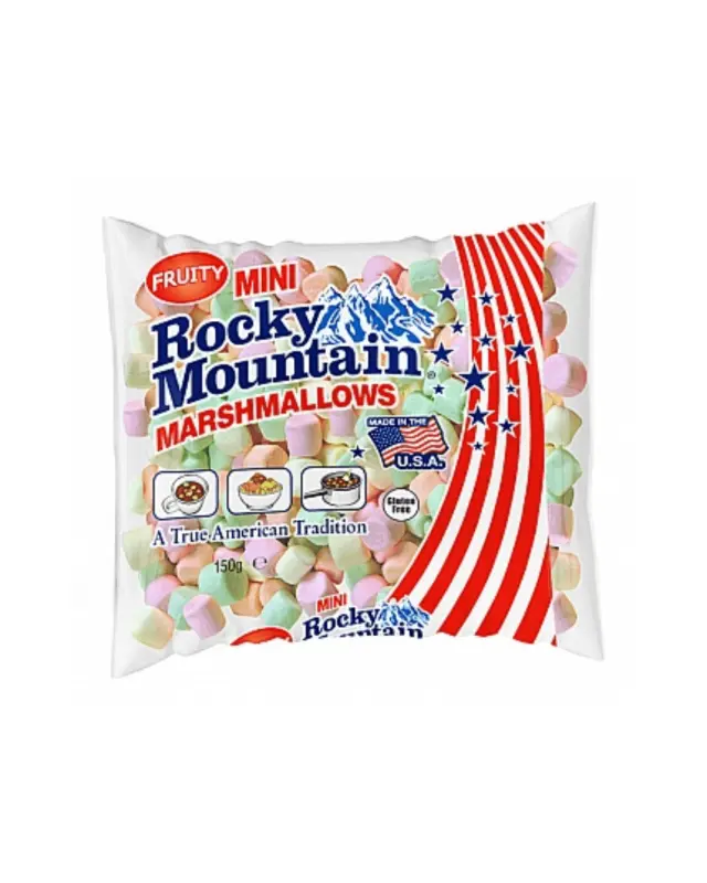 Rocky Mountain Marshmallows Fruity Mini ΧΓ 150gr