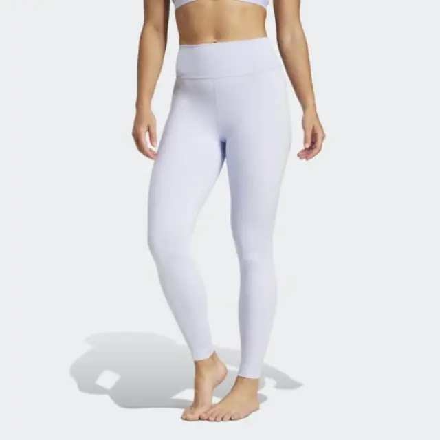 Adidas Performance All Me Essentials Γυναικείο Ψηλόμεσο Κολάν Μωβ - S