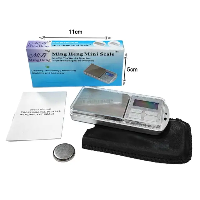 MH MingHeng Mini Ψηφιακή Ζυγαριά 0,01 - 100gr MH-332 - Mini Heng Pocket Scale 0136015 3