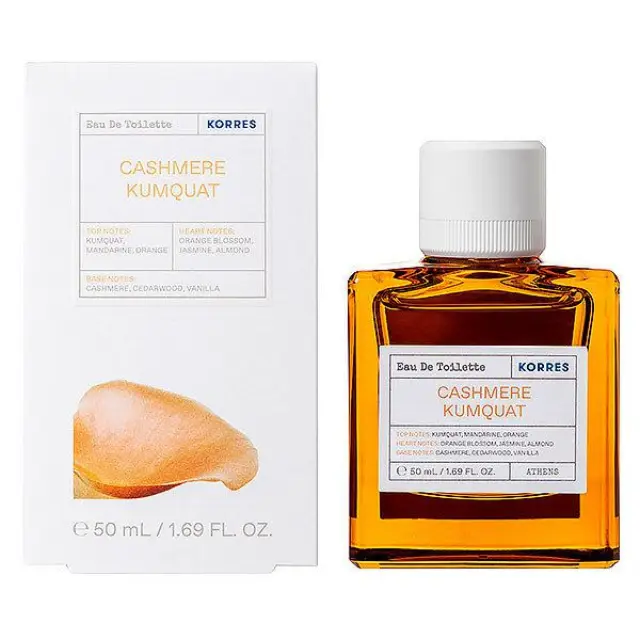Korres Cashmere Kumquat Eau De Toilette Άρωμα με Νότες Kumquat 50ml