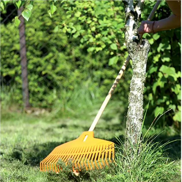 Prosperplast IGR2-R585 Τσουγκράνα με Κοντάρι Focus Rake Πορτοκαλί / 103759 3