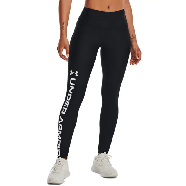 Under Armour Branded Legging (1376327-001) - Μαύρο - XS