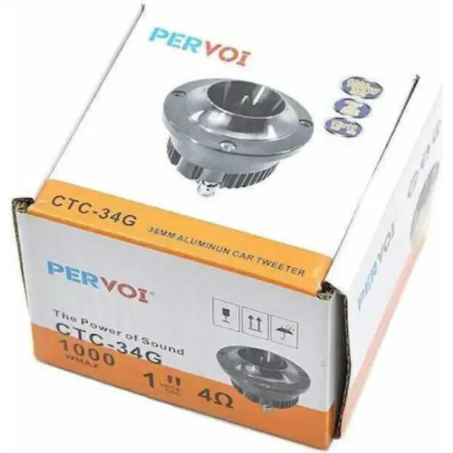 Tweeter Αυτοκινήτου Στρογγυλό CTC-34G 3