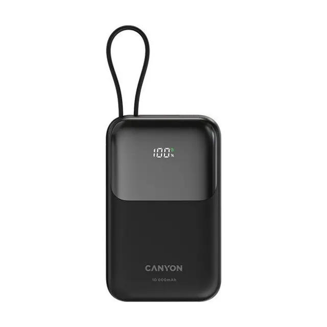 Canyon PowerBank OnPower 101 10000mAh PD 22.5W Black (CNS-CPB101BK)