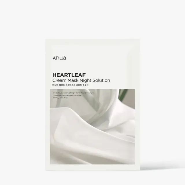 Anua Heartleaf Cream Mask Night Solution 25ml