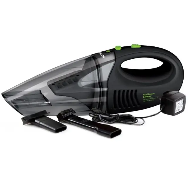 Επαναφορτιζόμενο Σκουπάκι Χειρός για Στερεά & Υγρά Sencor SVC 190B Μαύρο 2