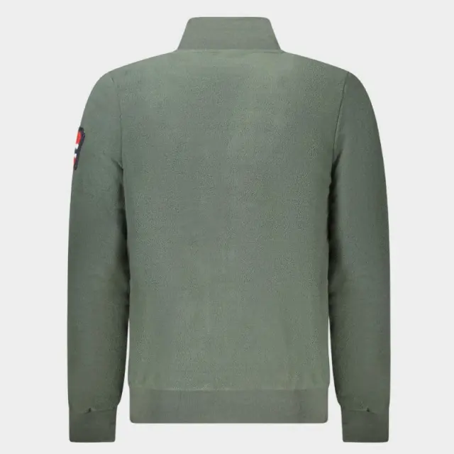 Norway Nautical School - Ανδρική Ζακέτα Φούτερ Fleece 859532-ARMY Χακί - L 2