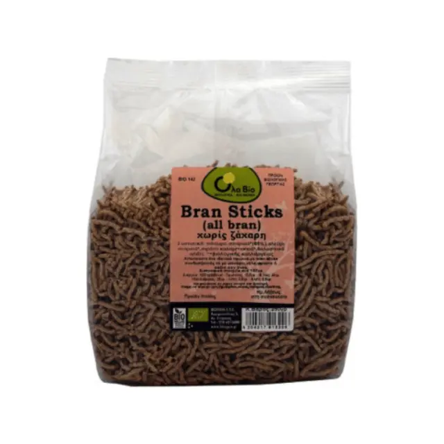 Όλα Bio Βιολογικά Sticks Σιταριού Ολικής Άλεσης, 250gr