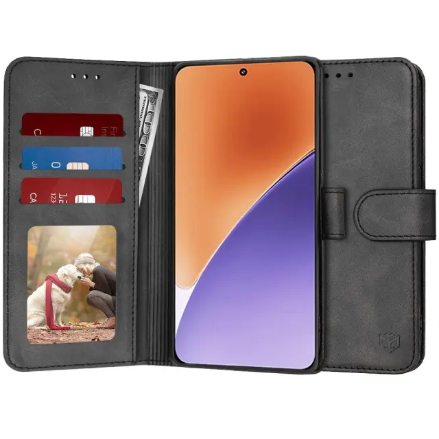 Techsuit® Diary Θήκη Βιβλίο για Xiaomi 15- Black
