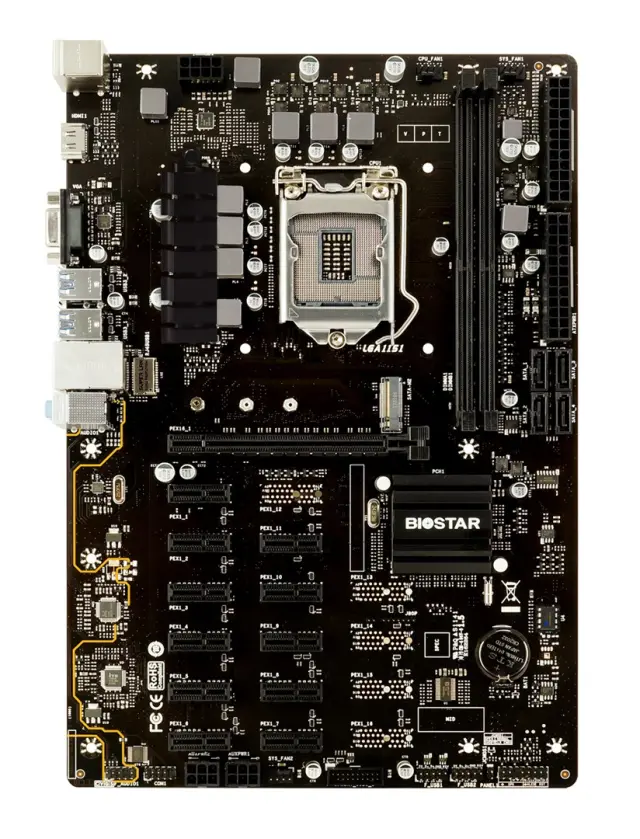 Biostar TB360-BTC PRO 2.0 motherboard Intel® B360 LGA 1151 (Socket H4) ATX