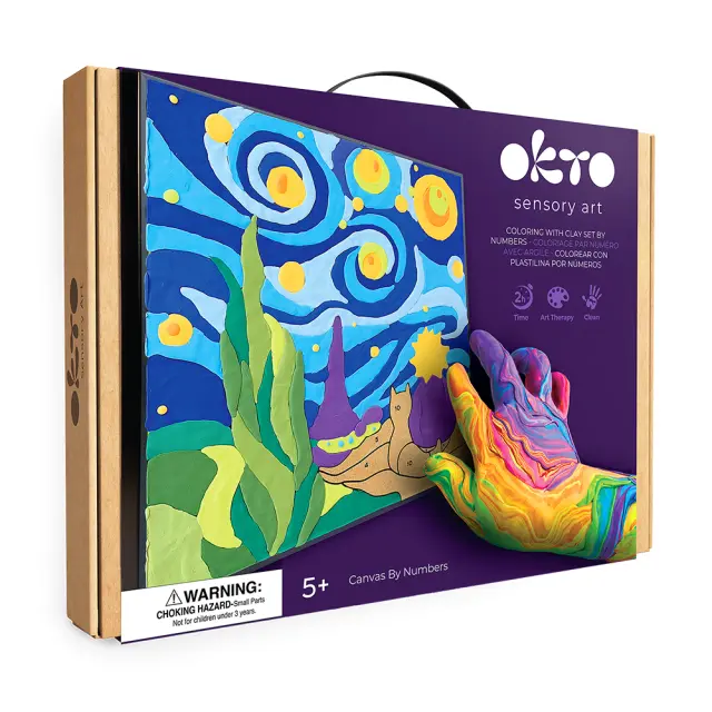 Okto DIY Sensory Σετ Ζωγραφικής 3D με Πηλό Μικρός Πρίγκιπας Έναστρος Ουρανός (5+ ετών) 20021