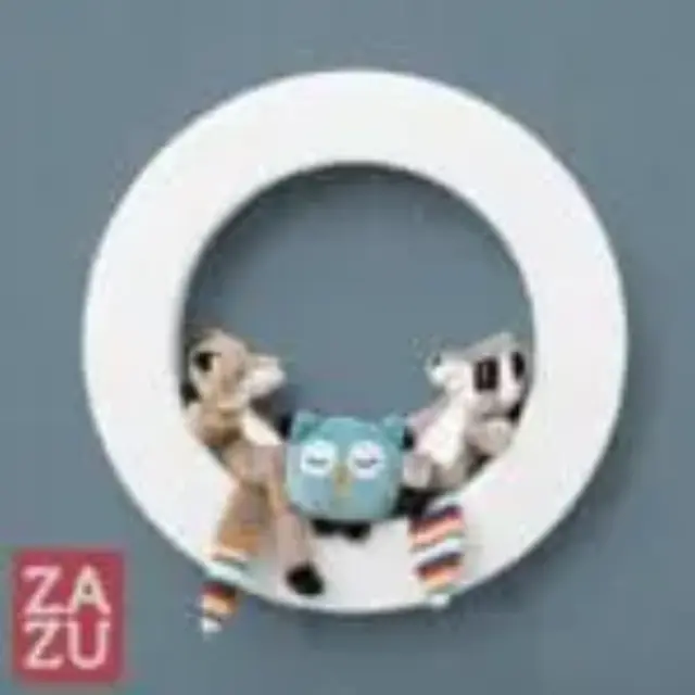 Zazu Kids FAY REX OTIS Επαναφορτιζόμενο Φωτιστικό Τοίχου Πολύχρωμο 3 Μαγνητικά Ζωάκια ZA-WALL-01 2