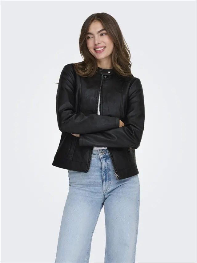 Μπουφάν δερματίνη, JDYEMILY FAUX LEATHER JACKET, JDY - 36 2