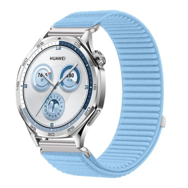 Nylon Λουράκι για Smartwatch 22mm-Island Blue