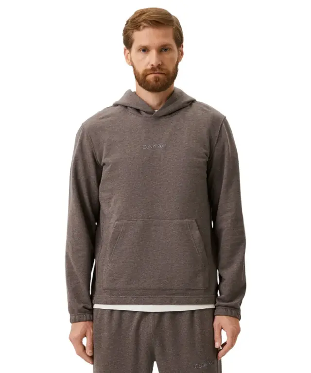 Calvin Klein - Performance Ανδρικό Φούτερ 00GMS3W303-N6N Καφέ