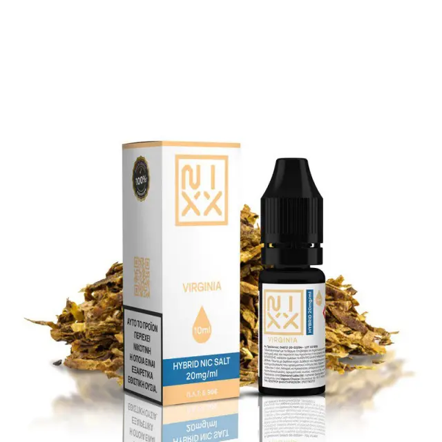 Nixx Virginia Έτοιμο Υγρό 10ml 20mg Hybrid Nic Salt