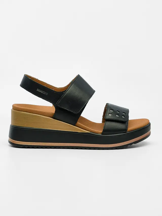 Mephisto Πέδιλα Γυναικείο δέρμα Μαύρο MEP/SWENA BLACK 2
