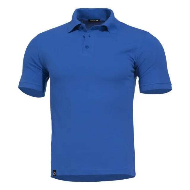 Pentagon Sierra Polo T-Shirt-Μπλούζα Κοντομάνικη Πόλο για Καθημερινή Χρήση - 28-Liberty Blue-Γαλάζιο
