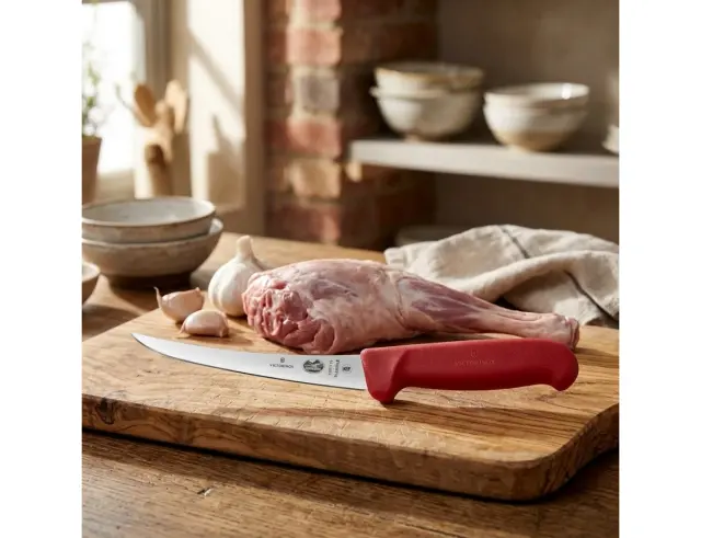Μαχαίρι Ξεκοκαλίσματος Victorinox Fibrox με μήκος λεπίδας 12cm - Red5.6611.12