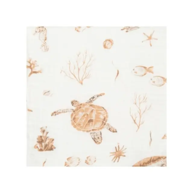 Bimbidreams Μουσελίνα Bamboo 120x120cm Ocean