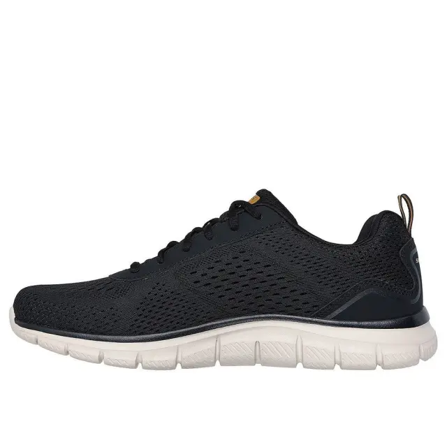 Skechers Leshur Track (232758-BLK) - Λευκό-Μαύρο 3