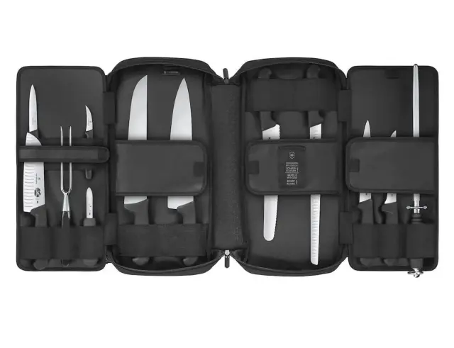 Σετ Μαχαίρια για σεφ Victorinox με θήκη μεταφοράς - Black - 16 τεμάχια5.4963 2