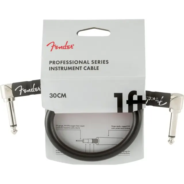 Fender Professional Series Patchcable Γωνία-Γωνία 0,3m