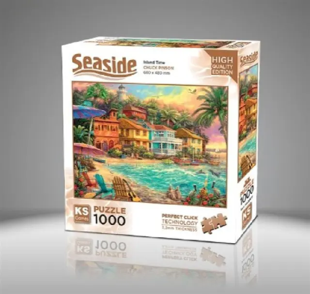 Παζλ 48*68εκ. Sea Side 1000 Κομμάτια / 882166 (Junior)