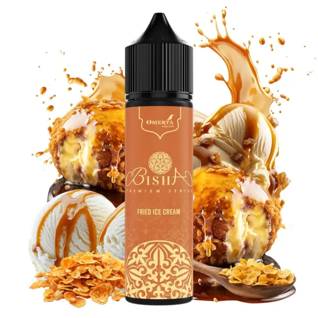 Fried Ice Cream 10ml (60ml) - Bisha Premium by Omerta