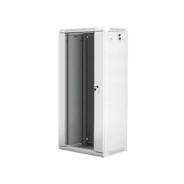 Lanberg Καμπίνα Rack 19" 27U 600X450 Gray V2 (WF01-6427-10S)
