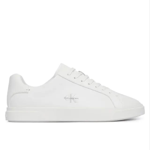 Γυναικεία Δερμάτινα Sneakers Calvin Klein HW0HW03295-0K4 Λευκά Άσπρο - 37