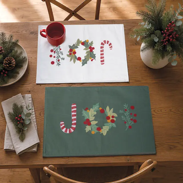 Nef-Nef Homeware Σουπλά Joyfull 33x48 Πράσινο