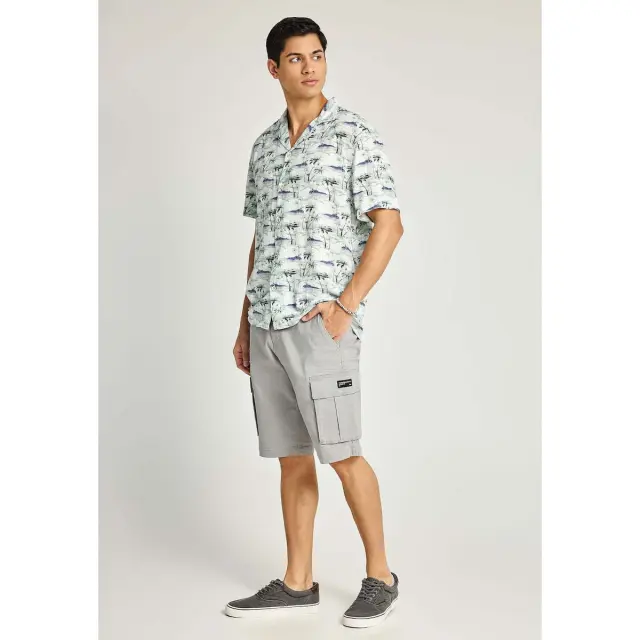 Funky Buddha Men's Shorts Cargo Grey FBM013-002-03 - 40 2