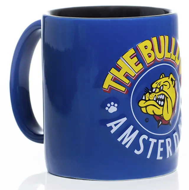 The Bulldog Amsterdam Coffee Mug Κεραμική Κούπα 3D - Μπλε