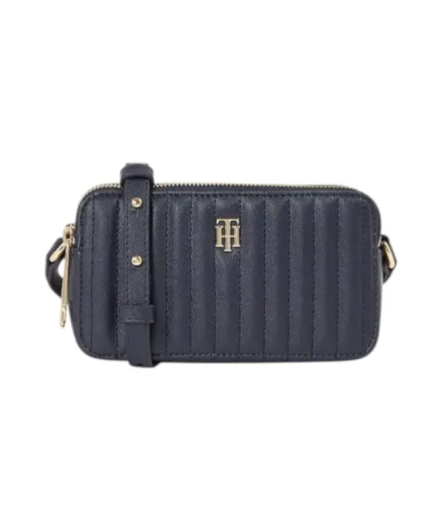 Tommy Hilfiger - Γυναικεία Τσάντα Χιαστί Th Camera Bag AW0AW13143-DW6 Μπλε Σκούρο