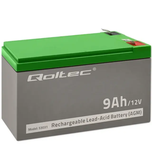 Qoltec Μπαταρία UPS AGM 12V 9Ah (53031)