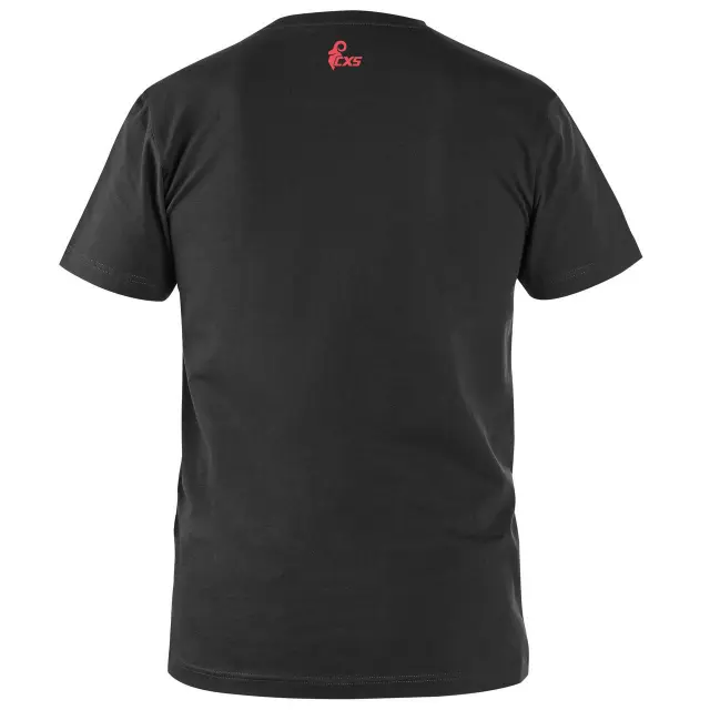 T-Shirt Ανδρικό Ελαστικό CXS Workwear black-blue-red - 2XL 2