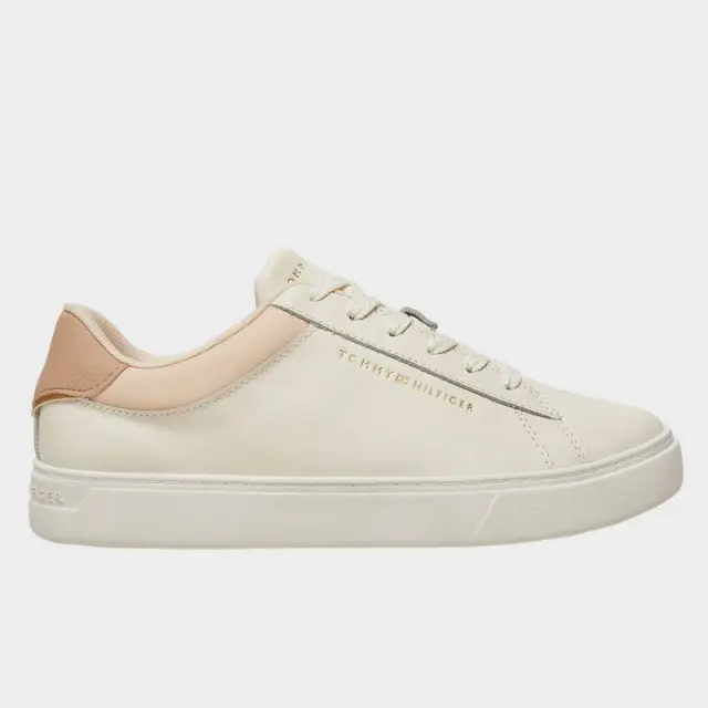 Tommy Hilfiger - Γυναικεία Sneakers Essential Court FW0FW08320-AA8 Μπεζ - 40