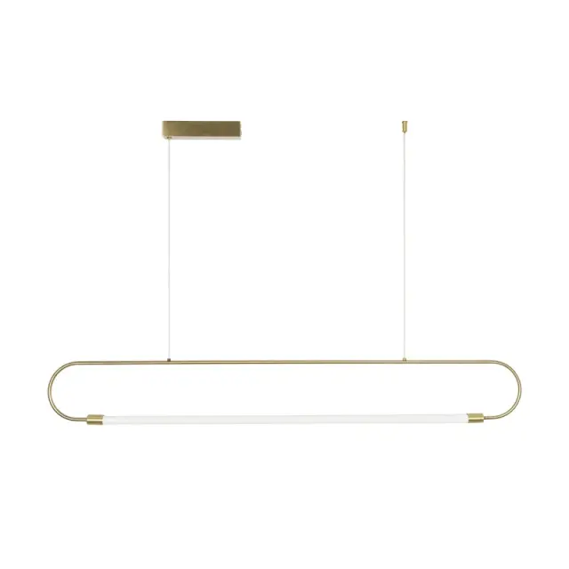 LED Κρεμαστό Φωτιστικό Οροφής GLOW 15Watt CCT με Χειριστήριο σε Χρυσό Πλατίνα και Λευκό Νήμα KLV-101-0177 3