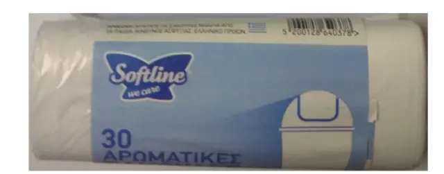 Softline Fresher Αρωματικές Σακούλες Απορριμάτων σε Ροζ Χρώμα 50x50cm 30τμχ