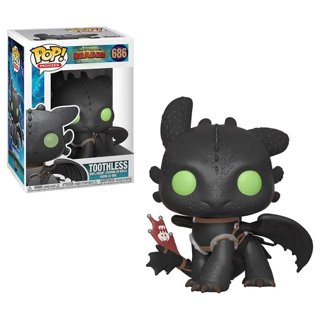 Funko Pop! Movies: How to Train Your Dragon 3 - Toothless #686