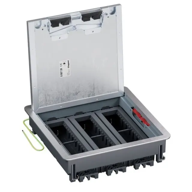 Floor Box Mosaic 24 Modules 286×286×84mm Metal